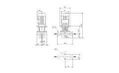 Grundfos TP 32-120/2 A-F-A-BQBE-DW1 Hat Tipi İnline Pompa