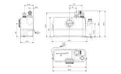 Grundfos SOLOLIFT2 WC-1 Öğütücülü Atık Su Transfer İstasyonu