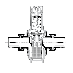 Resideo Braukmann DN32 Entegre Filtreli Basınç Düşürücü Vana - D06F-11/4A