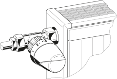 Resideo Termostatik Radyatör Vana Gövdesi DN20 - V2000DUB20