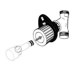Resideo Braukmann Alwa-4 Termal Kontrollü Aktüatör - VA2400A002