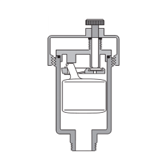 Resideo Braukmann Otomatik Hava Purjörü 1/2'' - E121-1/2A (1 Kutu - 12 Adet)
