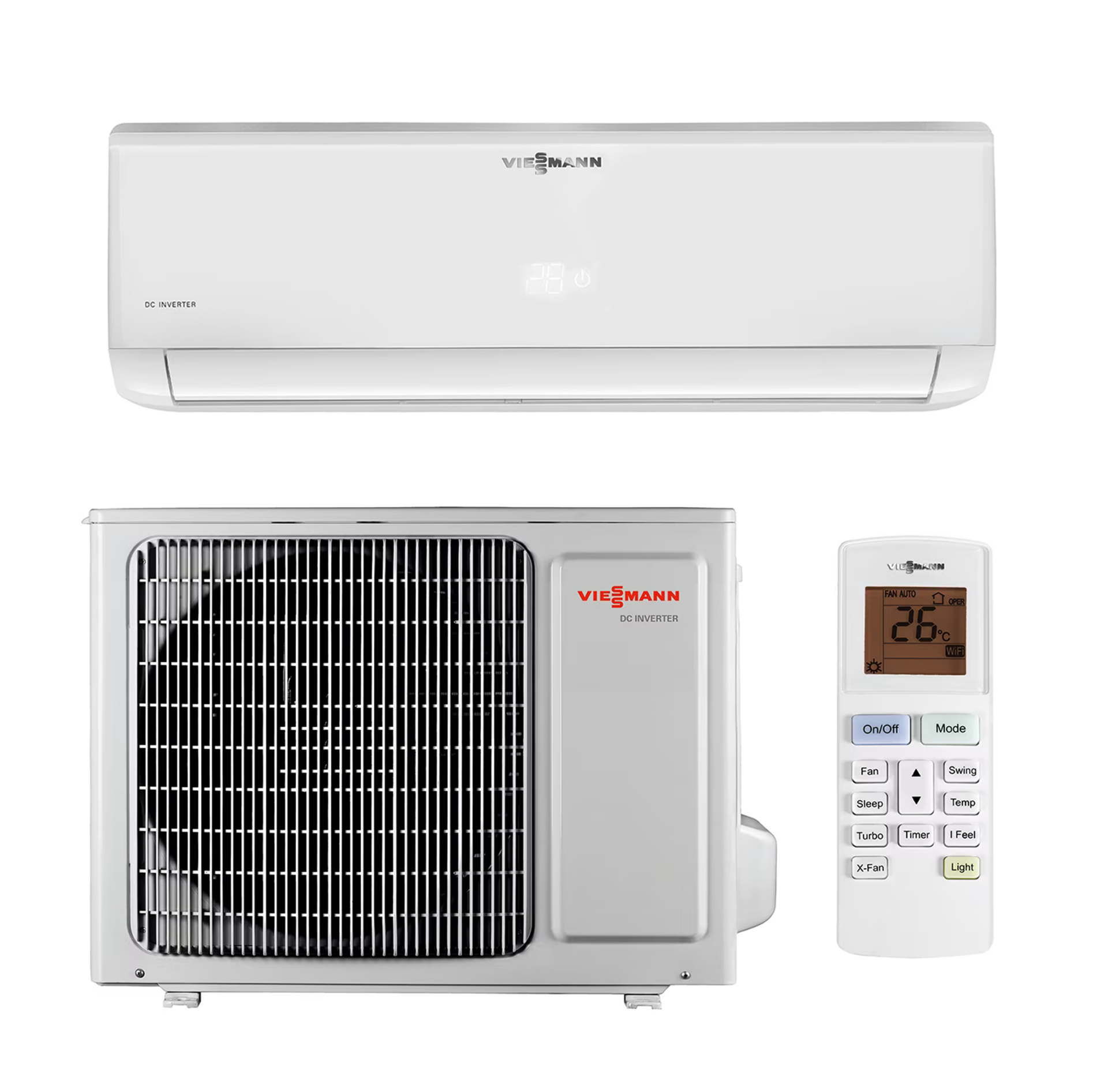 Viessmann Vitoclima 220-S/HE Pro 9000 BTU Duvar Tipi Split Klima